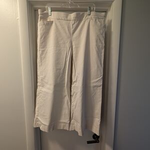 Chico's Ivory Trousers